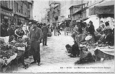 Il mercato dei fiori di Nizza